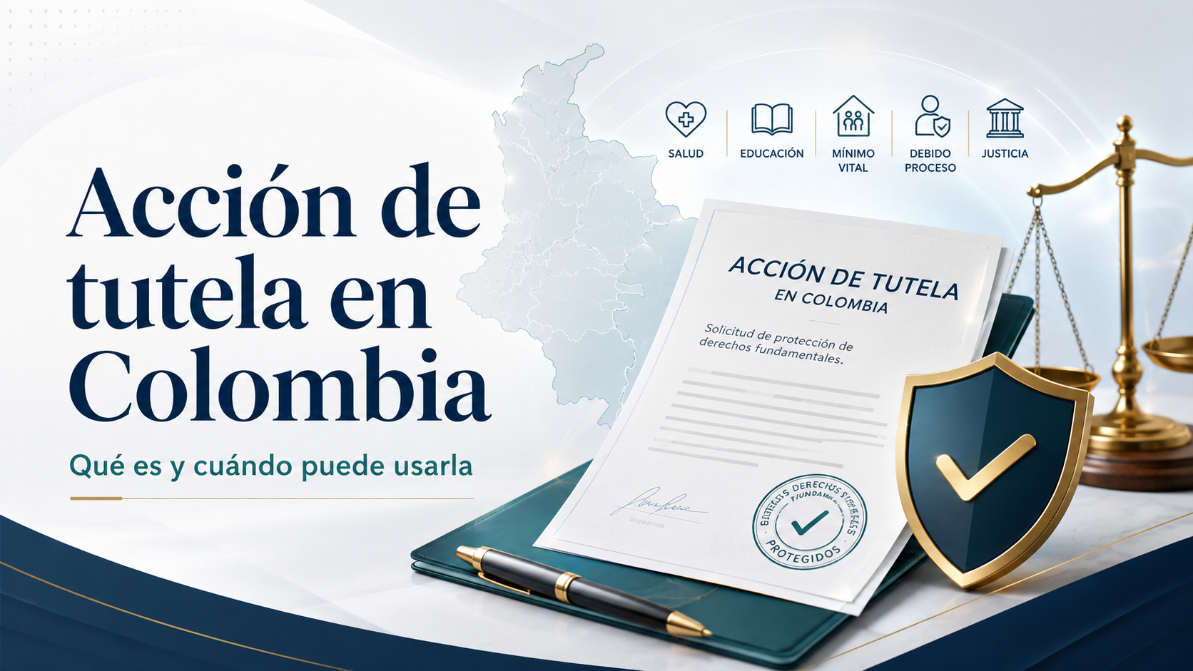 Acción de tutela en Colombia: qué es, cuándo procede y cómo presentarla